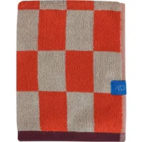 Mette Ditmer Mette Ditmer - Retro Handtuch, 50 x 90 cm, dunkelorange