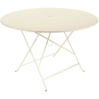 Fermob Fermob - Bistro Klapptisch Ø 117 cm, latte-beige