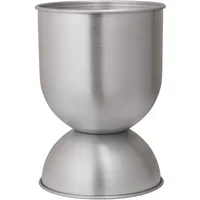 Ferm Living Ferm Living - Hourglass Blumentopf small, Ø 30 x H 42,5 cm, Aluminium