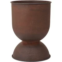 Ferm Living Ferm Living - Hourglass Blumentopf small, Ø 30 x H 42,5 cm, rost