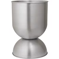 Ferm Living Ferm Living - Hourglass Blumentopf medium, Ø 40 x H 59 cm, Aluminium