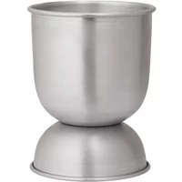 Ferm Living Ferm Living - Hourglass Blumentopf extra-small, Ø 21 x H 30 cm, Aluminium