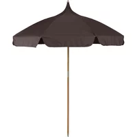 Ferm Living Ferm Living - Lull Sonnenschirm, Ø 200 cm, dark chocolate