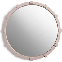 &klevering &klevering - Chunk Spiegel Ø 49,5 cm, pink