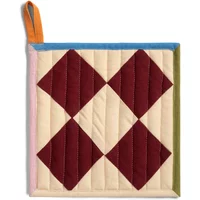 &klevering &klevering - Stitch Topflappen, check