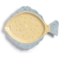 &klevering &klevering - Plaice Servierplatte, 37 x 29,5 cm, mehrfarbig