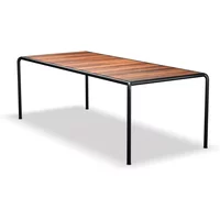 HOUE HOUE - AVANTI Outdoor Esstisch, 222 x 98 cm, Thermo-Esche / schwarz