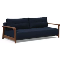 Innovation Living Innovation Living - Ran Schlafsofa, 227 x 117 cm, blau (Stoff 528, mixed dance)