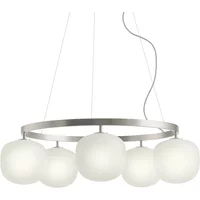 Muuto Muuto - Rime Chandelier, aluminium grey