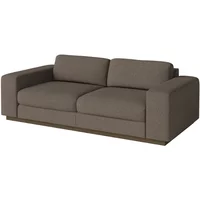Bolia Bolia - Sepia 2,5-Sitzer Sofa, Eiche dunkel geölt / Memory dunkelbeige
