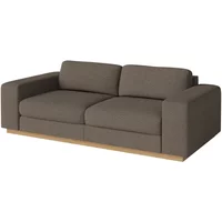 Bolia Bolia - Sepia 2,5-Sitzer Sofa, Eiche geölt / Memory dunkelbeige