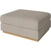 Bolia Bolia - Sepia Pouf 70 x 70 cm, Eiche geölt / Memory beige