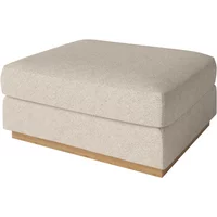 Bolia Bolia - Sepia Pouf 70 x 70 cm, Eiche geölt / Monza beige