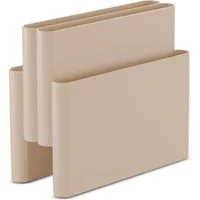 Kartell Kartell - Zeitschriftenständer mit vier Taschen, mat dove grey