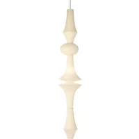 Vitra Vitra - Akari E Pendelleuchte, Ø 48 cm H 295 cm, natur