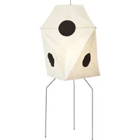 Vitra Vitra - Akari UF3-Q Stehleuchte, Ø 56 cm H 145 cm, natur / schwarz