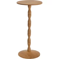 Design House Stockholm Design House Stockholm - Pedestal Beistelltisch, Eiche