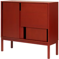 Design House Stockholm Design House Stockholm - Layer Sideboard mit Beinen, rot