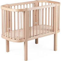 Sebra Sebra - Bedside Crib, Wooden Edition