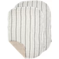Sebra Sebra - Wickelunterlage aus Musselin 6-lagig, stripe (2er-Set)
