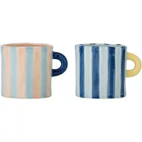 Bloomingville Bloomingville - Phoenix Becher, 250 ml, multi (2er-Set)