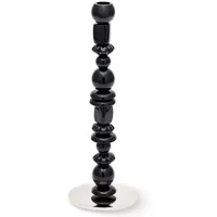 POLSPOTTEN POLSPOTTEN - Beads Kerzenhalter S, schwarz