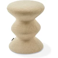 POLSPOTTEN POLSPOTTEN - Zig Zag Hocker, Soft, beige