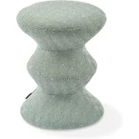 POLSPOTTEN POLSPOTTEN - Zig Zag Hocker, Soft, hellgrün