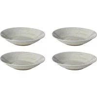 Broste Copenhagen Broste Copenhagen - Grød Teller tief, Ø 22 x H 5 cm, sand (4er-Set)