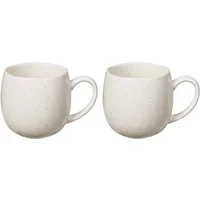 Broste Copenhagen Broste Copenhagen - Nordic Vanilla Becher mit Henkel, 45 cl (2er-Set)
