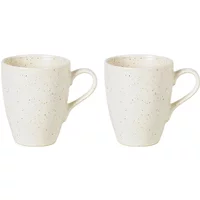 Broste Copenhagen Broste Copenhagen - Nordic Vanilla Mega Becher, 40 cl (2er-Set)
