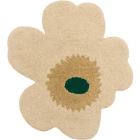 Marimekko Marimekko - Unikko Badematte, 73 x 74 cm, hay / sand / emerald