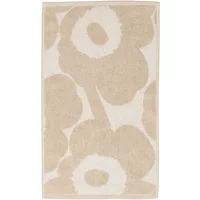 Marimekko Marimekko - Unikko Gästehandtuch, 30 x 50 cm, off white / linen