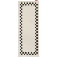Fatboy Fatboy - Carpretty Outdoor-Teppich, Catwalk, Check border, 80 x 200 cm, anthrazit / creme
