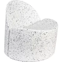 Zuiver Zuiver - Lounge Chair Bloom, white-terrazzo