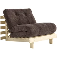 Karup Karup - Roots Schlafsessel 90 cm, Kiefer natur / dark cocoa (551)