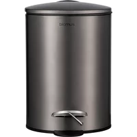 blomus Blomus - Tubo Mülleimer 3L, burned metal