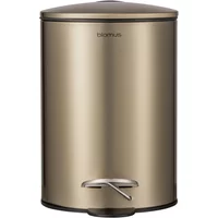 blomus Blomus - Tubo Mülleimer 3L, Messing
