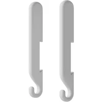 Bolia Bolia - Nob Garderobenhaken, weiß (2er-Set)