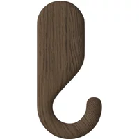 Bolia Bolia - Nob Wandhaken 14,5 cm, Eiche dunkel geölt