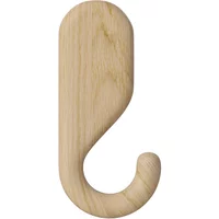Bolia Bolia - Nob Wandhaken 14,5 cm, Eiche weiß pigmentiert geölt
