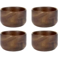 Serax Serax - Collage Tasse, 150 ml, Akazienholz (4er-Set)