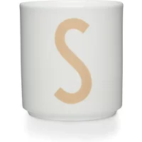 Design Letters Design Letters - AJ Porzellan Becher S, beige / weiß