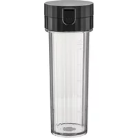 Alessi Alessi - Plissé Flasche für Personal Mixer, schwarz