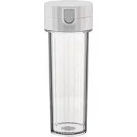 Alessi Alessi - Plissé Flasche für Personal Mixer, weiß
