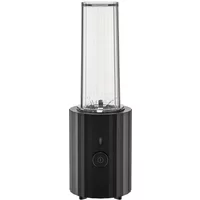 Alessi Alessi - Plissé Personal Mixer, schwarz