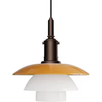 Louis Poulsen Louis Poulsen - PH 3/3 Centenary Edition Pendelleuchte, amber/opal weiß