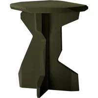 OUT Objekte unserer Tage OUT Objekte unserer Tage - Fels Hocker, Esche massiv lackiert, oliv