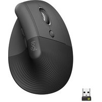 Logitech Wireless Mouse Lift Ergonomic black retail
