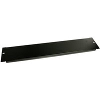 StarTech.com 2U Blanking Panel - Steel Rack Mount Filler Panel - for 19in Server Rack Enclosure or Cabinet - Black Rack Panel (BLANKB2) - blank panel - 2U